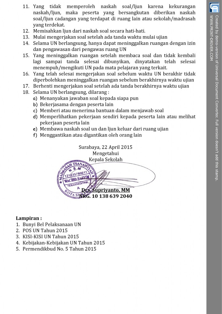 JADWAL DAN TATA TERTIB PESERTA UJIAN NASIONAL(1)