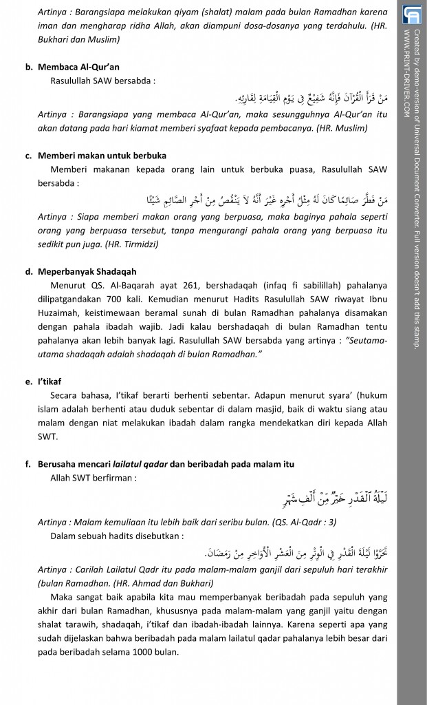 OBRAL PAHALA DI BULAN RAMADHAN(2)