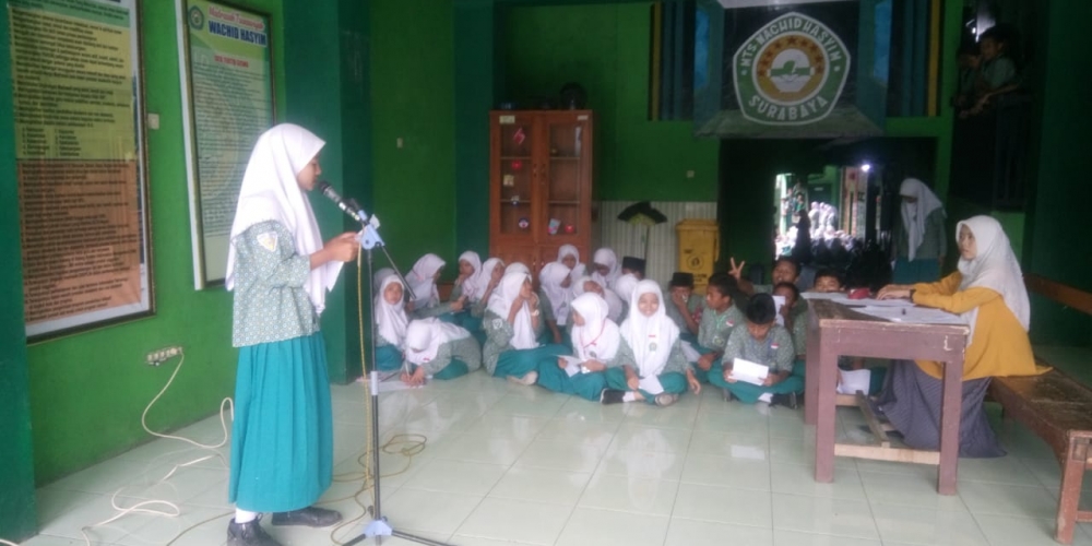uji talenta mts Wachid hasyim surabaya8