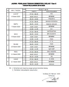 JADWAL PTS – 2