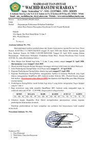 LIBUR AWAL PUASA DAN PENAMBAHAN PEMBELAJARAN DARING-1