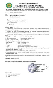 15. Pelaksanaan Pengambilan Raport dan Libur Semester 1-1