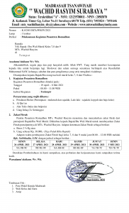 26. Pemberitahuan Kegiatan Pesantren Romadhon-1