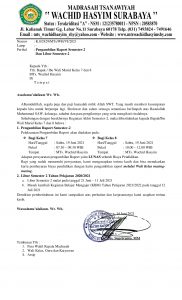 33. Pengambilan Raport dan Libur Semester-2-1
