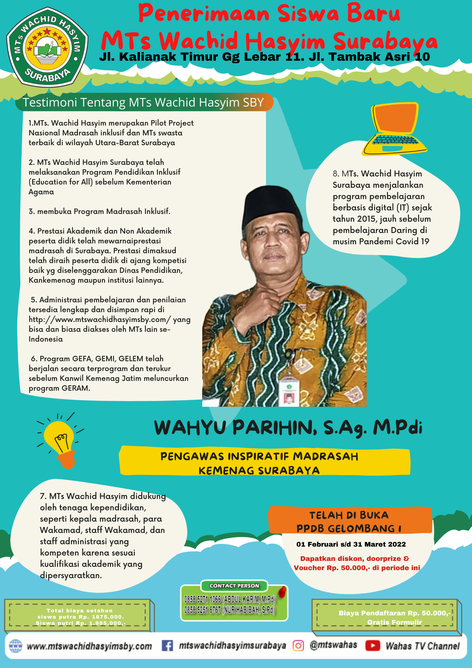 POSTER TESTIMONI PENGAWAS