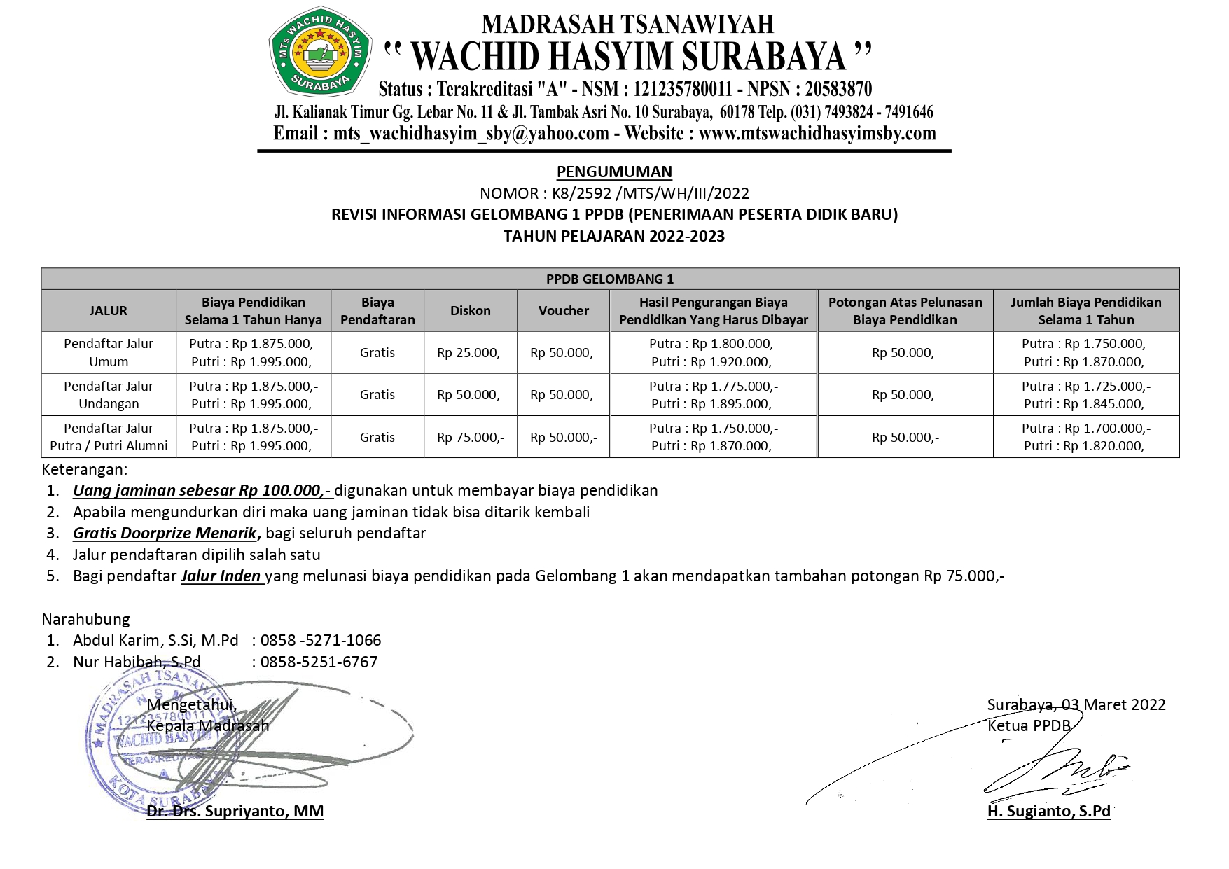 Surat Edaran PPDB Gel. 1 – Revisi_page-0001