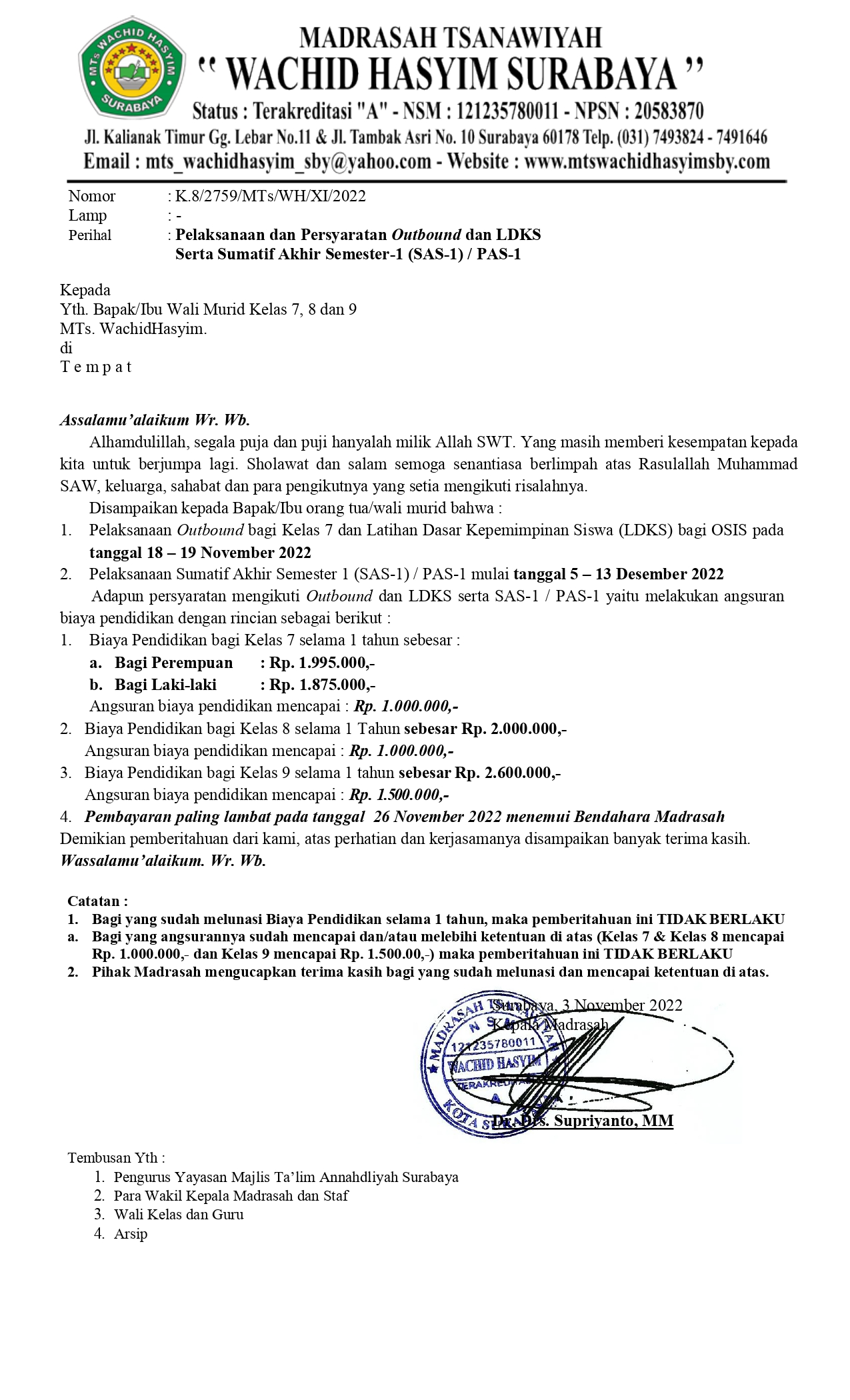 7. MTs_Pelaksanaan dan Persyaratan Outbound, LDKS dan SAS-1 (PAS-1)_page-0001
